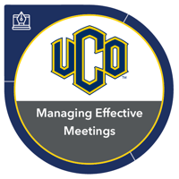Managing Effective Meetings Digital Badge Graphic Managing Effective Meetings Digital Badge Graphic