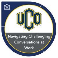 Navigating Challenging Conversations at Work Digital Badge Graphic Navigating Challenging Conversations at Work Digital Badge Graphic